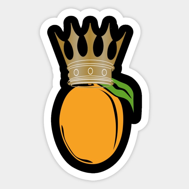 King orange Sticker by NT85